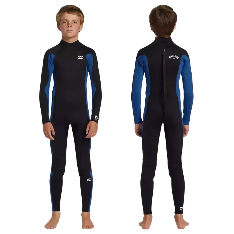 Kracherpreis Neopren von Billabong Foil 3/2mm BZ Flat Lock Junior Mid Blue