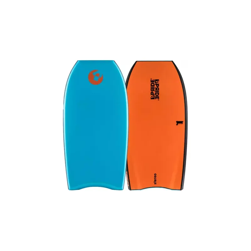 Bodyboard Pride Stereo PE HD Recycled Aqua Blue/ Orange Heißes Angebot