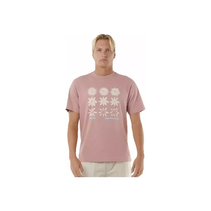 T-Shirt Rip Curl Flow Tee Mushroom Pink Beliebt