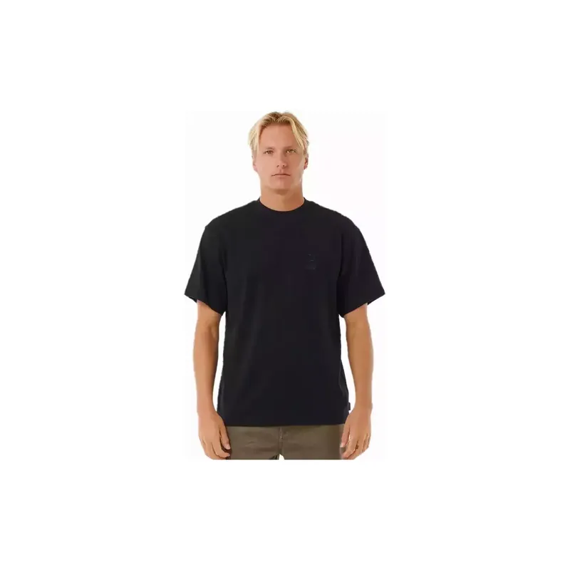 Top-Seller T-Shirt Rip Curl Search Embroidery Black