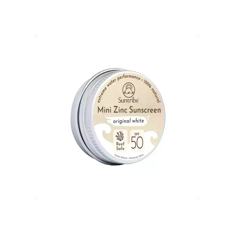 Suntribe Mini Zinc Sport Sonnencreme SPF50 White Schneller Versand