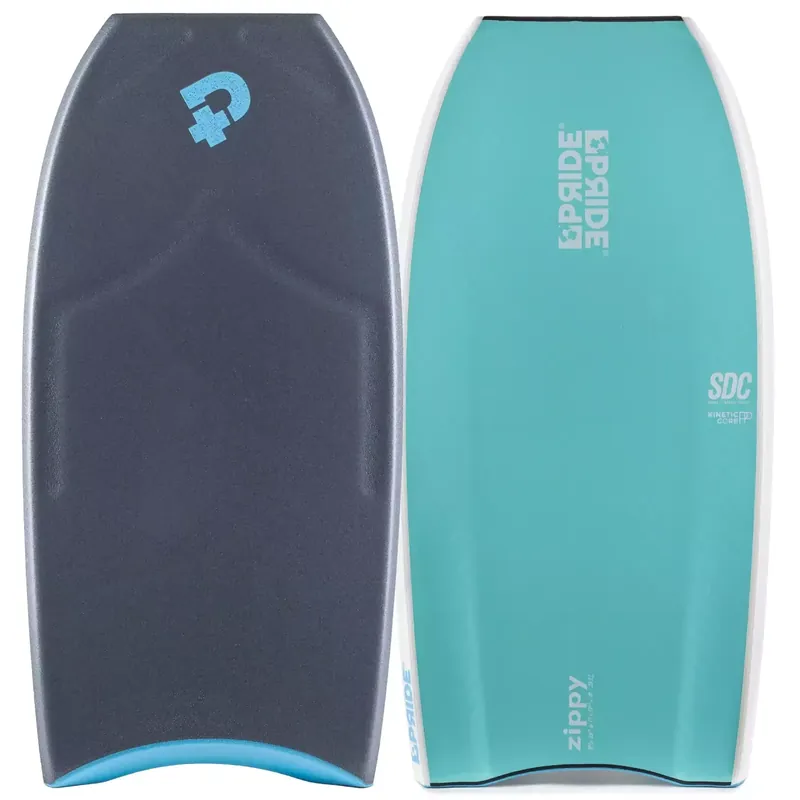 Must-Have Bodyboard Pride Zippy PP SDC Grey/Turquoise