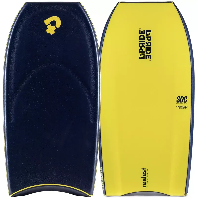 Bodyboard Pride Realest PP SDC Midnight Blue/Fluro Yellow Solange Der Vorrat Reicht