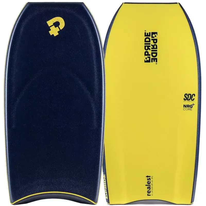 Bodyboard Pride Realest NRG+ SDC Midnight Blue/Fluro Yellow Preisreduziert