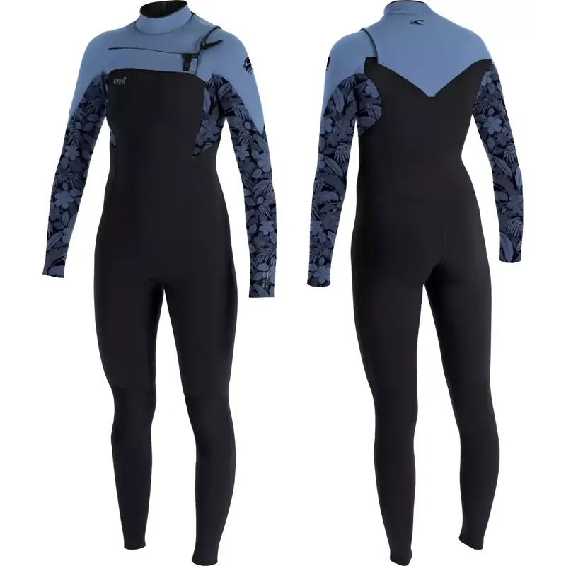 Neopren ONeill Womens Epic 4/3mm CZ Black/Stormy Palm/Fadenim Versand Am Gleichen Tag