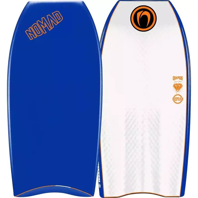 Billig Bodyboard Nomad Cramsie Quad LTD D12 Navy Blue/White