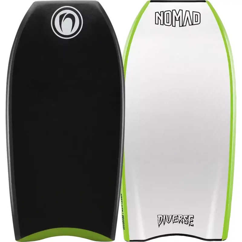 Bodyboard Nomad Diverse Matt lackey an Premium PP Black/White Top-Preis