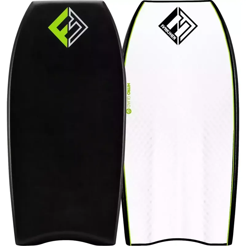 Direkt Vom Hersteller Tabelle Bodyboard Funkshen Nitro Quad Premium PP Black/White