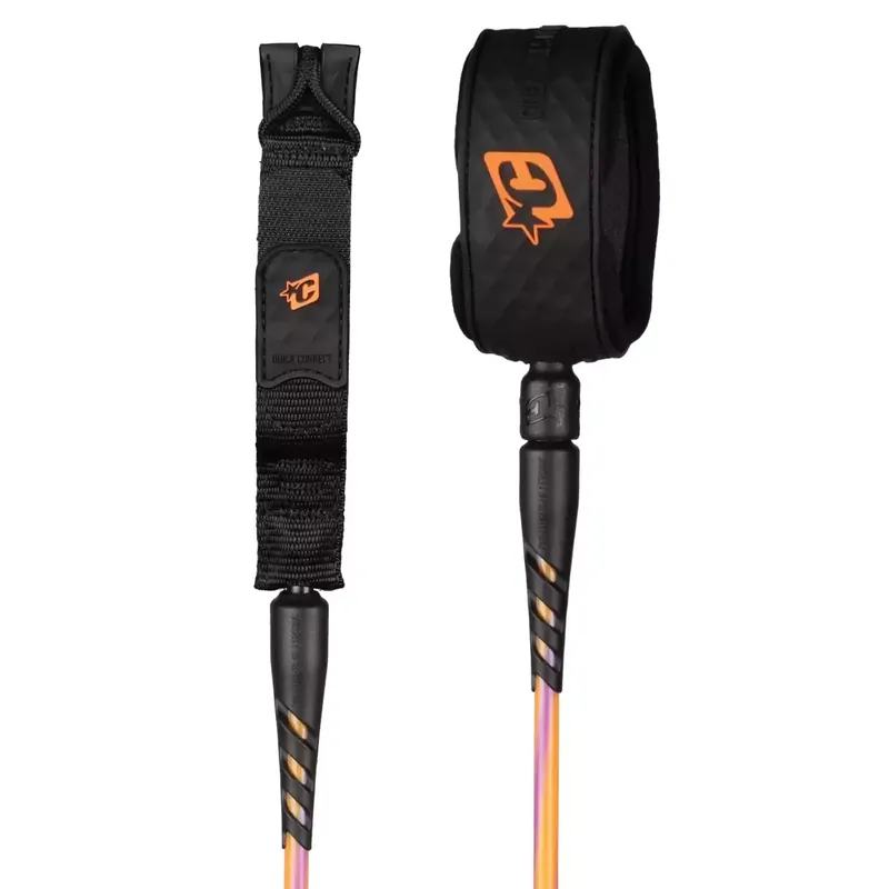 Bestseller Leash surf-Creatures Reliance 2.0 Medium Duty Hi-Vis Purple Twist Black