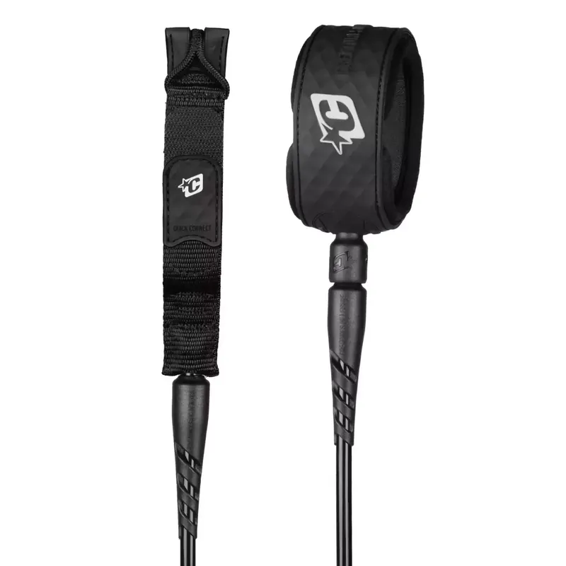 Leash surf-Creatures Reliance 2.0 Standard Duty Black Silver Finale Aktion