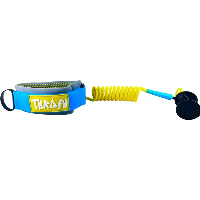 Meistverkauft Leash für bodyboard Thrash-Bizeps Point Yellow/Blue