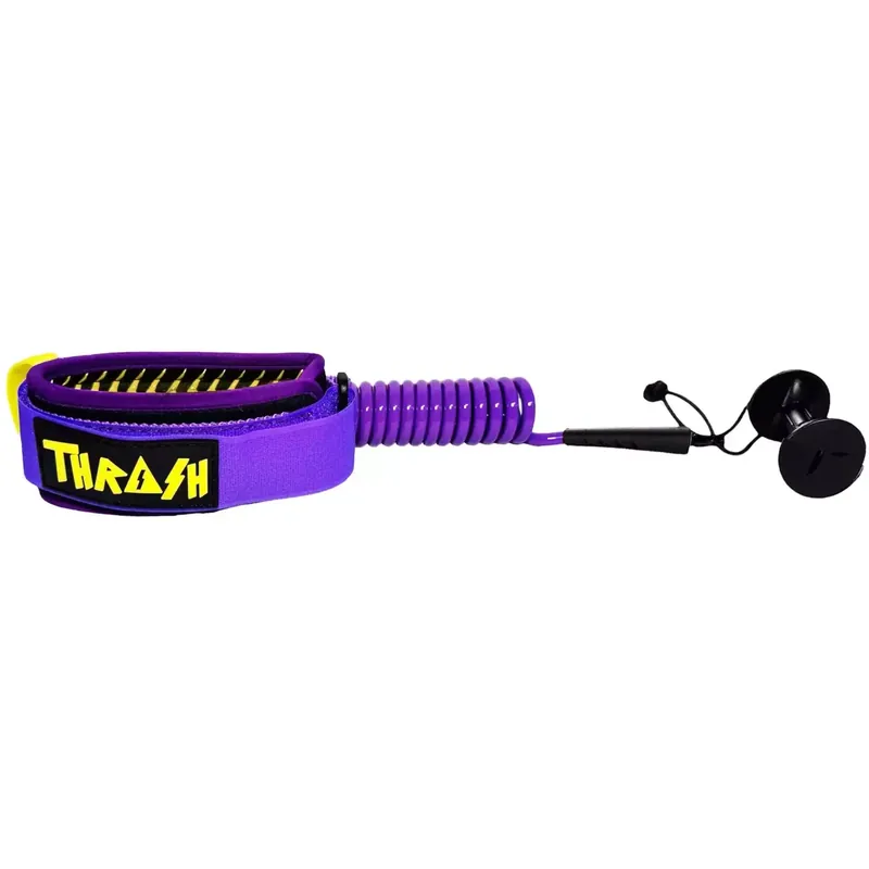 Leash für bodyboard Thrash-Bizeps V-Grip 8mm Purple Günstig