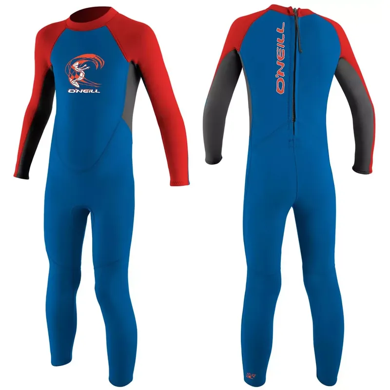 ONeill neopren Reactor 2mm Toddler Ocean/Graphite/Red Preis Gesenkt
