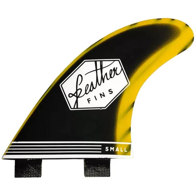Neu Im Sortiment Finnen Feather Fins Fiberglass Yellow & Black