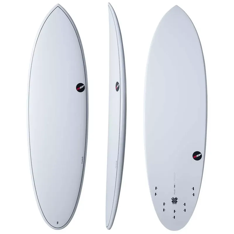 Surfbrett NSP Hybrid Element White Mega-Angebot