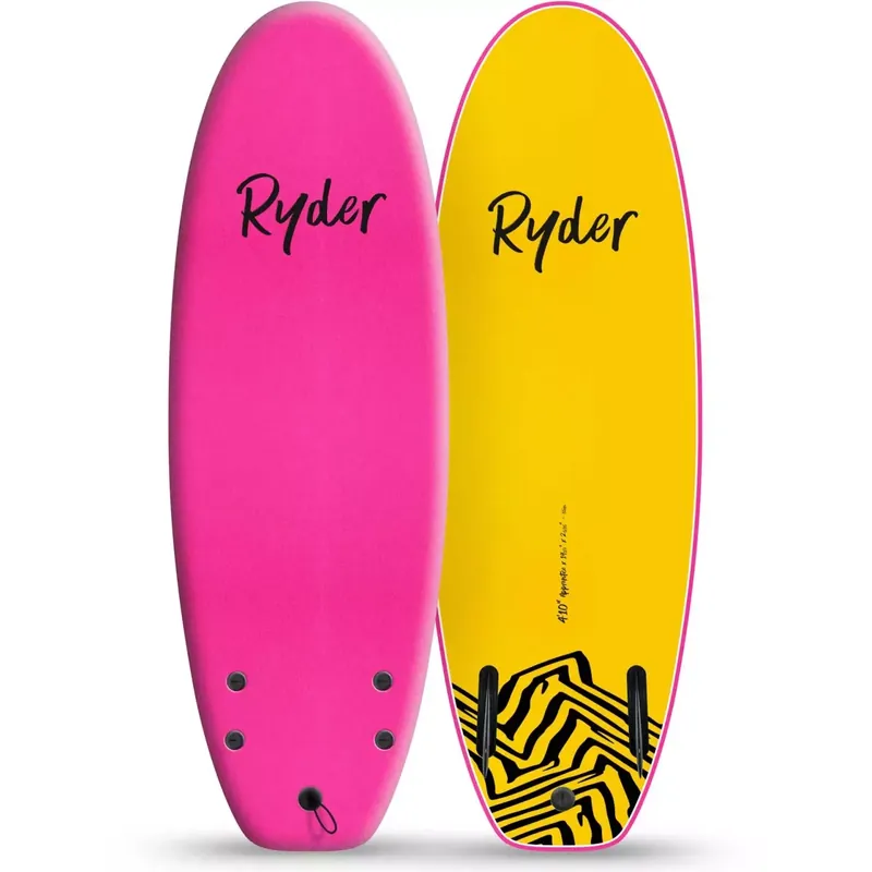 Surfbrett softboard Ryder Apprentice Twin Pink Meistverkauft