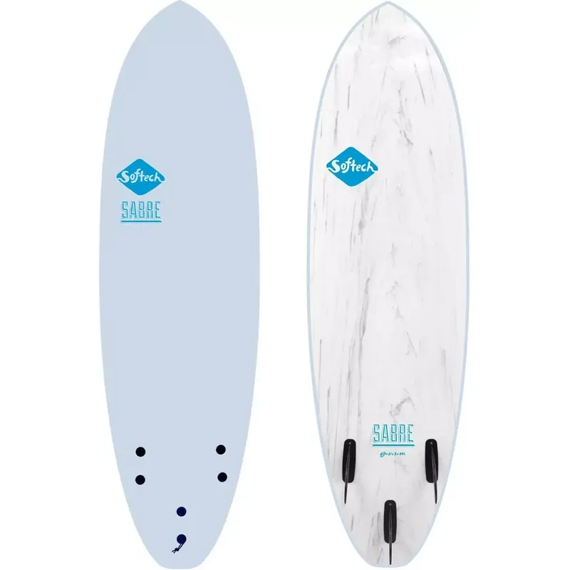 Wochenendangebot Surfbrett Softech Sabre Blue/White