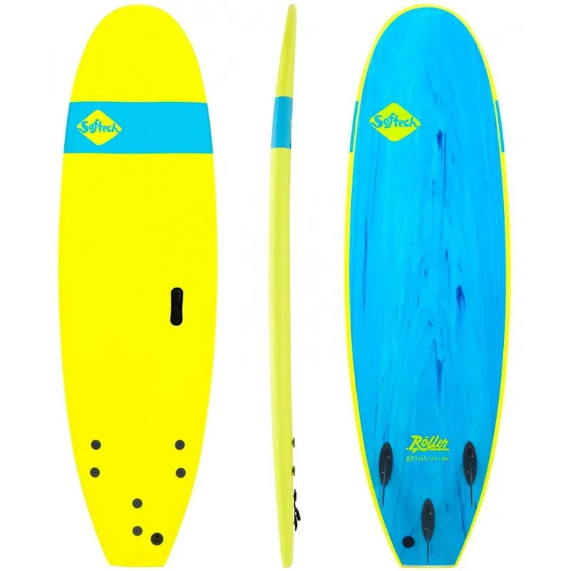 Surfbrett Softech Roller Yellow/ Blue Bestpreis