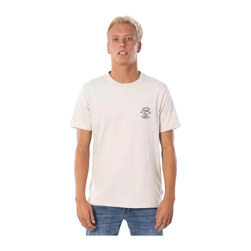 T-Shirt Rip Curl Searchers crafte Bone Mega-Angebot