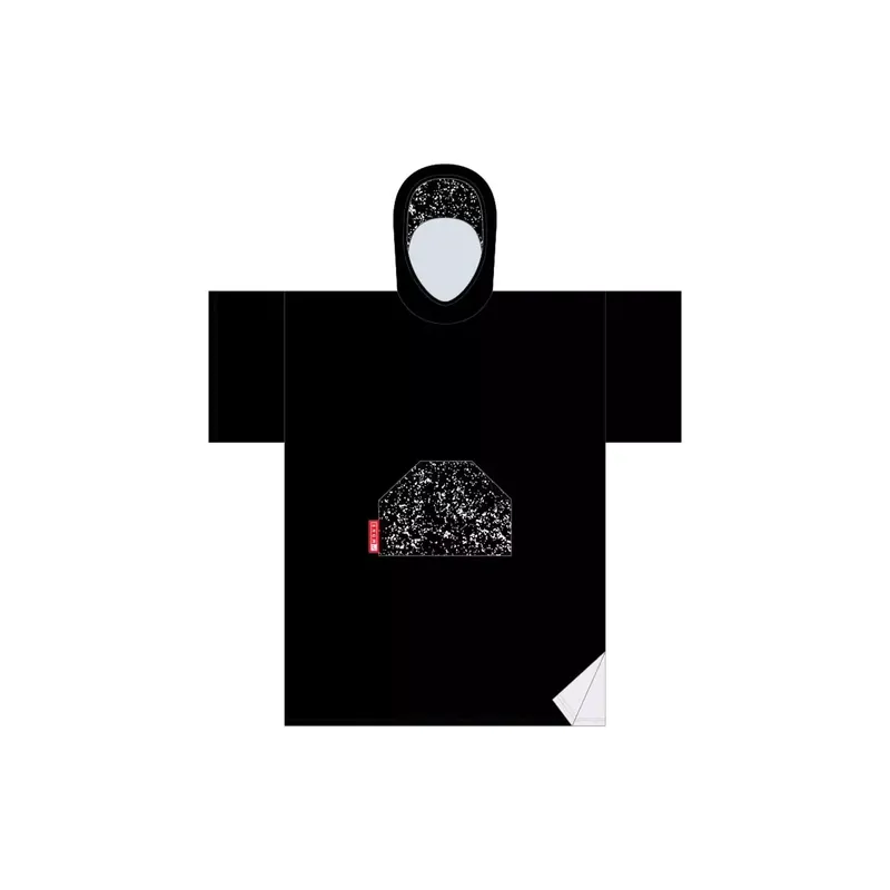Poncho handtuch Madness Black Speckle Garantierte Lieferung