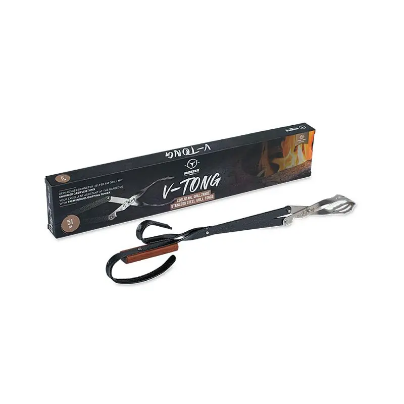 Preis Gesenkt Grillzange V-Tong mit Flaschenöffner
