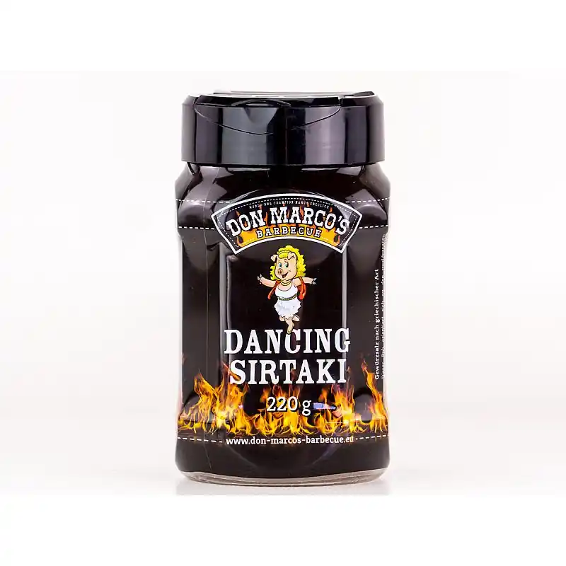 Kracherpreis Don Marco´s BBQ Rub Dancing Sirtaki, 220g Dose