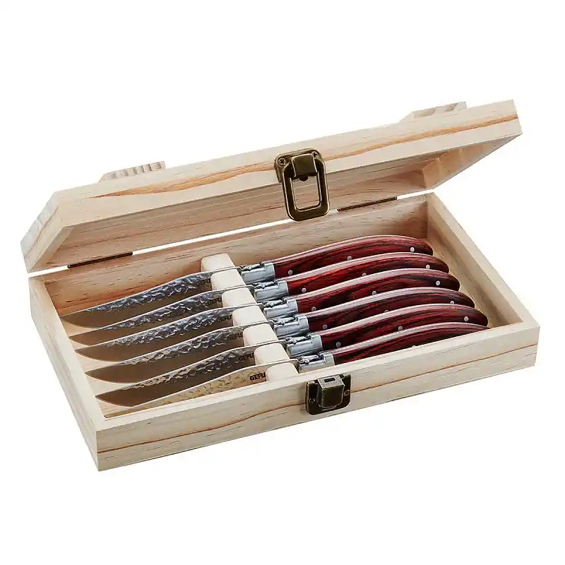Geprüft Steakmesser-Set RANCHO, 6 Stück