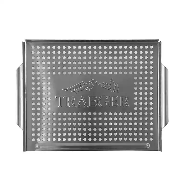 Markenprodukt Traeger Edelstahl Grillkorb