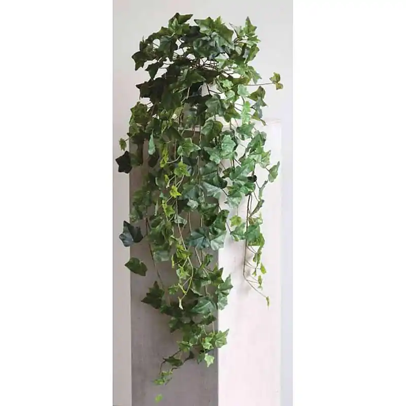 Schneller Versand Künstlicher Efeuhänger, 16-fach, 100 cm, grün