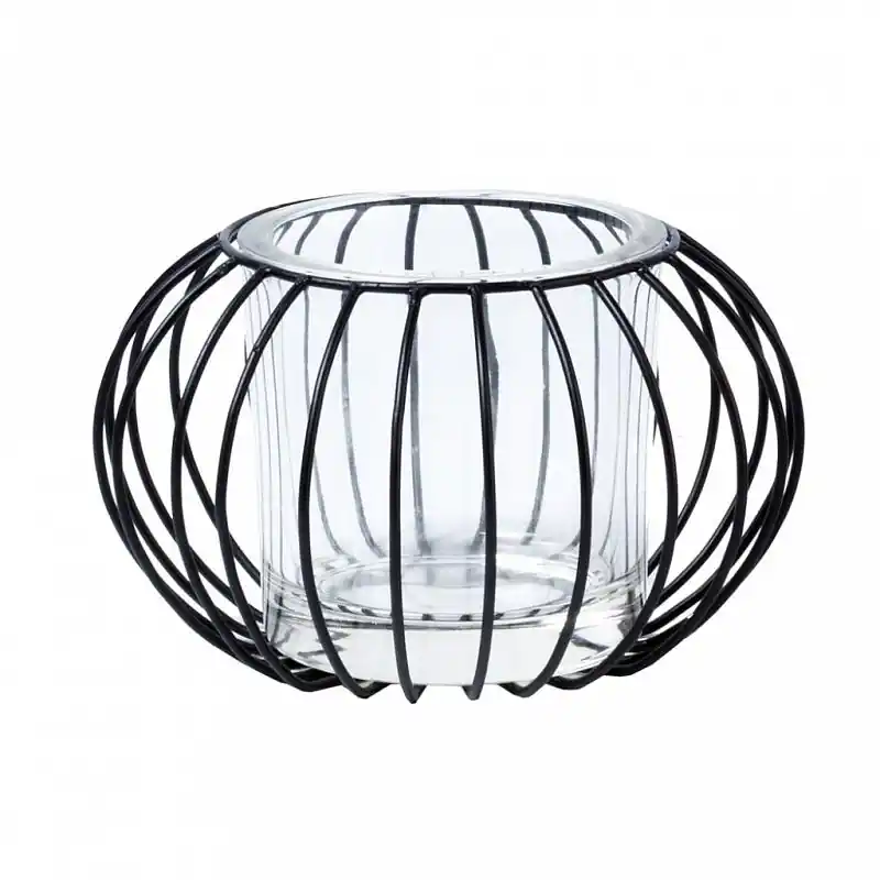 Billig Teelichthalter Pino h 12 cm, d 20 cm