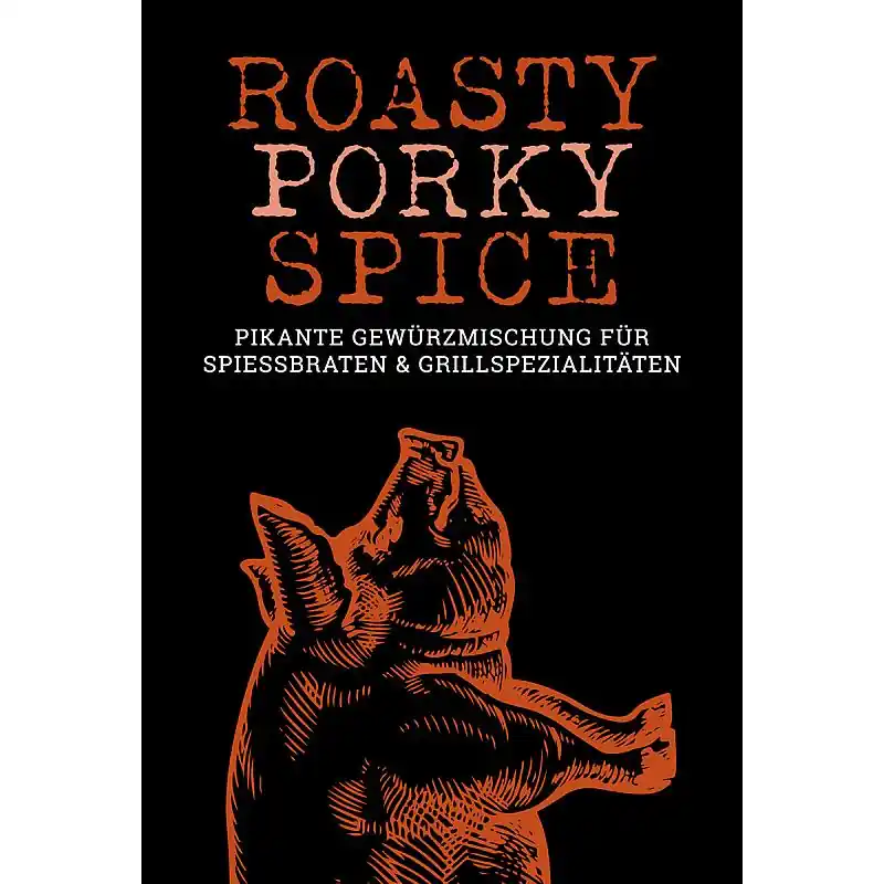 GAREMO Roasty-Porky-Spice pikante Gewürzmischung für Spiessbraten & Grillspezialitäten 500g Dose Garantierte Lieferung