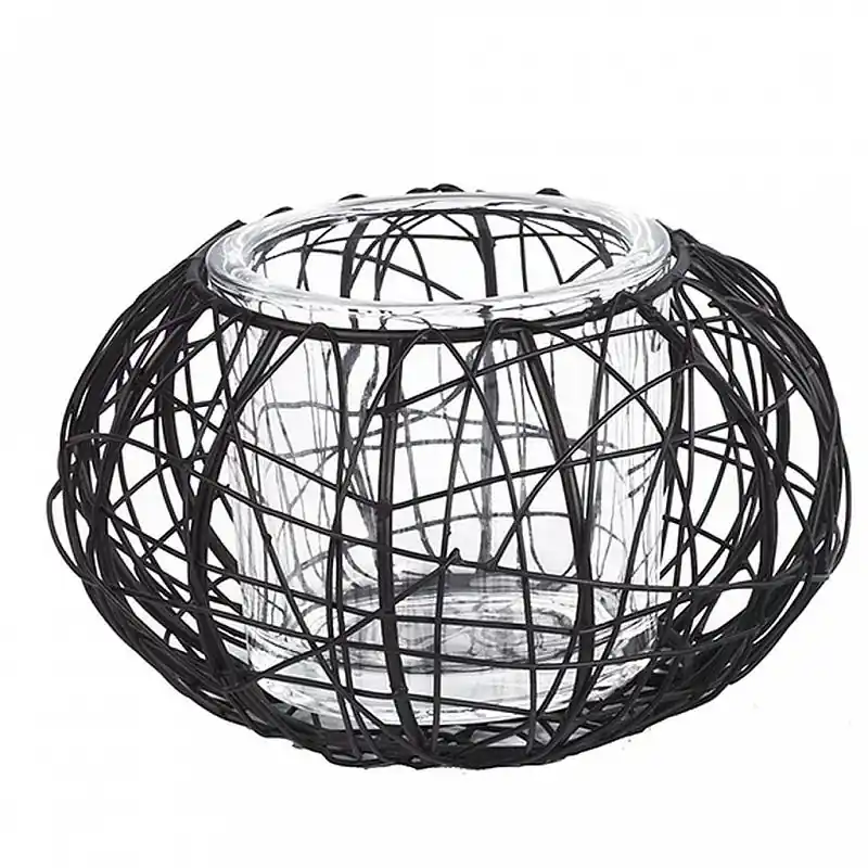 Teelichthalter Agadir h 13 cm, d 21 cm Markenprodukt