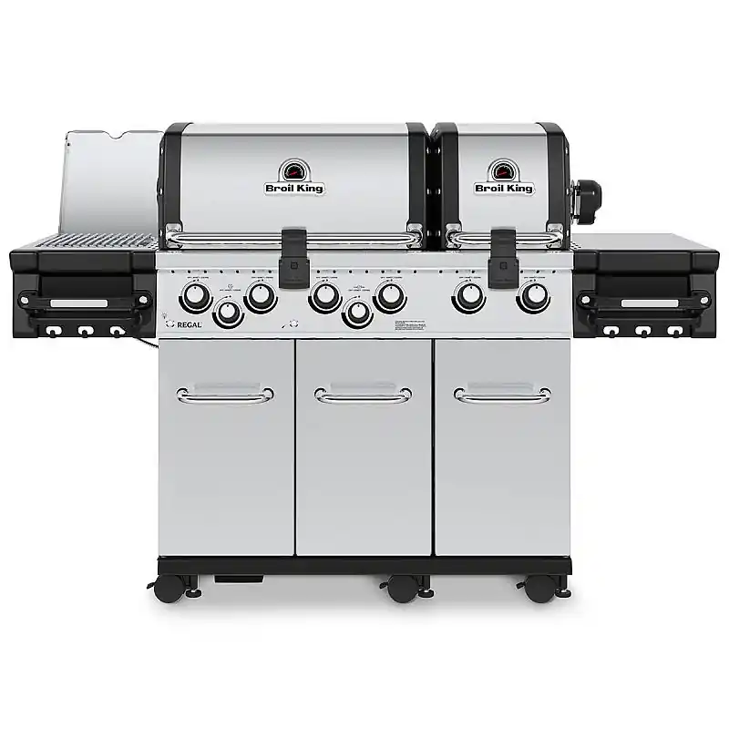 Broil King REGAL S 690 PRO IR inkl. Drehspieß und Infrarot Seitenbrenner Schneller Versand