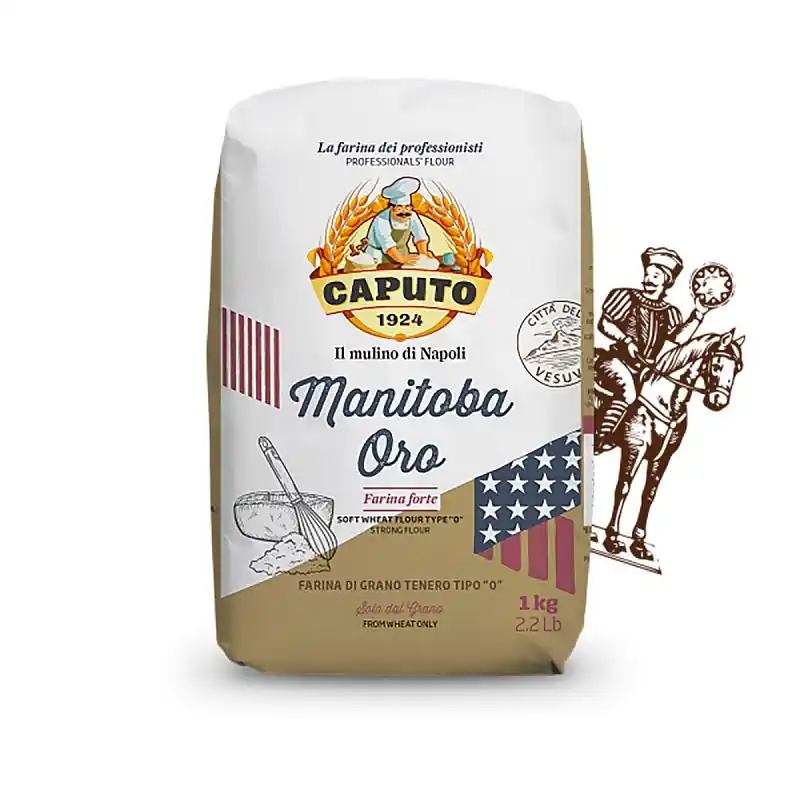 Caputo Manitoba Oro Mehl Typ 0, 1 kg Sichere Zahlung