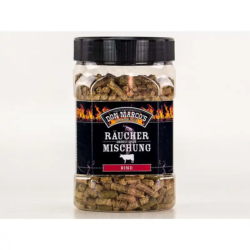 Don Marco´s BBQ Smokey Spice Räucherpellet Mischung Rind, 450g Dose Angebot