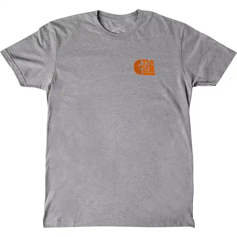 Sale Traeger Wood Block T-Shirt Grau XL, Unisex