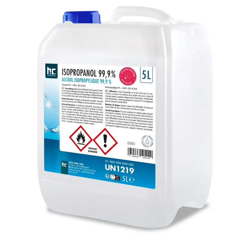 Nur Für Kurze Zeit 5 L Höfer Chemie® Isopropanol 99,9% in Kanistern