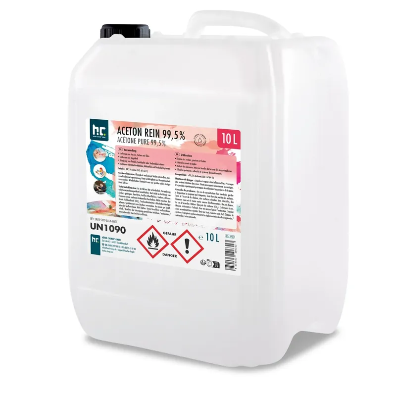 10 L Höfer Chemie® Aceton rein 99,5% in Kanister Sofort Bestellen