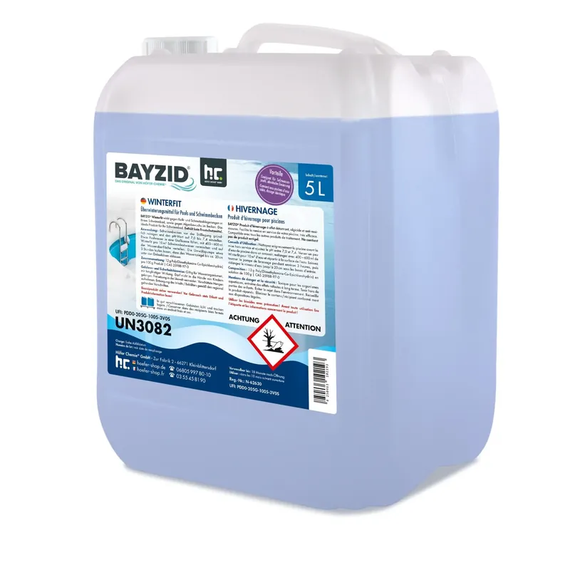 5 L BAYZID® Winterfit Überwinterungsmittel für Pools in Kanister Ausverkauf