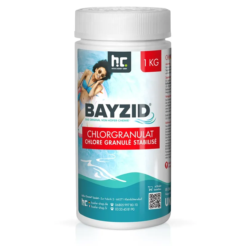 1 kg BAYZID® Chlorgranulat für Pools Top-Angebot
