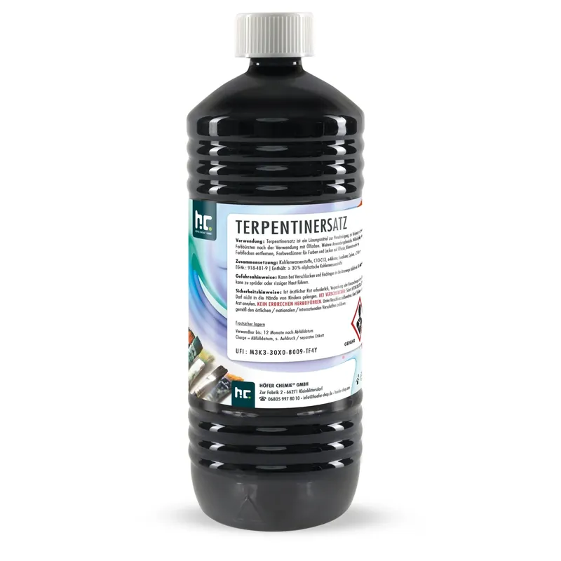1 L Höfer Chemie® Terpentin-Ersatz in Flaschen Top-Angebot