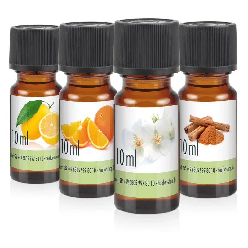 4 x 10 ml BAYZID® SPA Duftöl-Set Nr. 3 Neu Im Sortiment