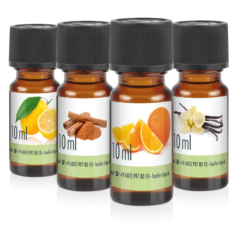 4 x 10 ml BAYZID® SPA Duftöl-Set Nr. 6 Saisonangebot