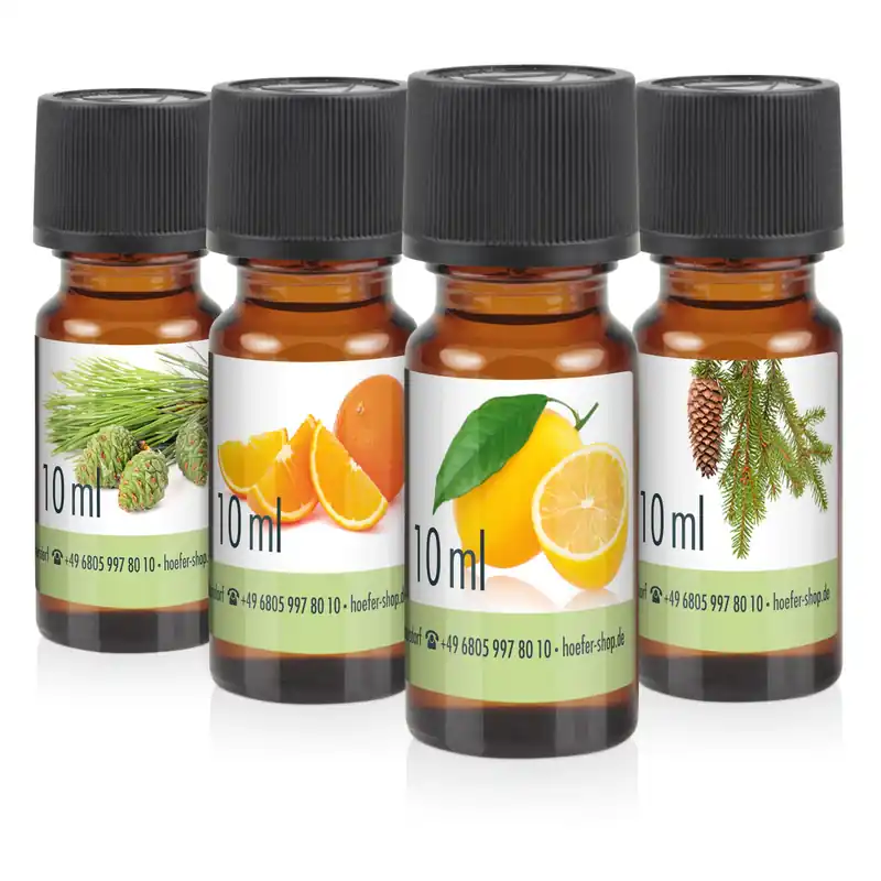 Versand Am Gleichen Tag 4 x 10 ml BAYZID® SPA Duftöl-Set Nr. 1
