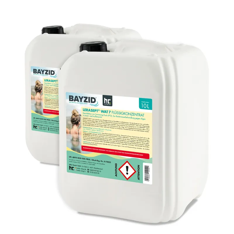 10 L Lerasept® WAT 7 Aktivsauerstoff für Pool und Whirlpool in Kanister Günstig