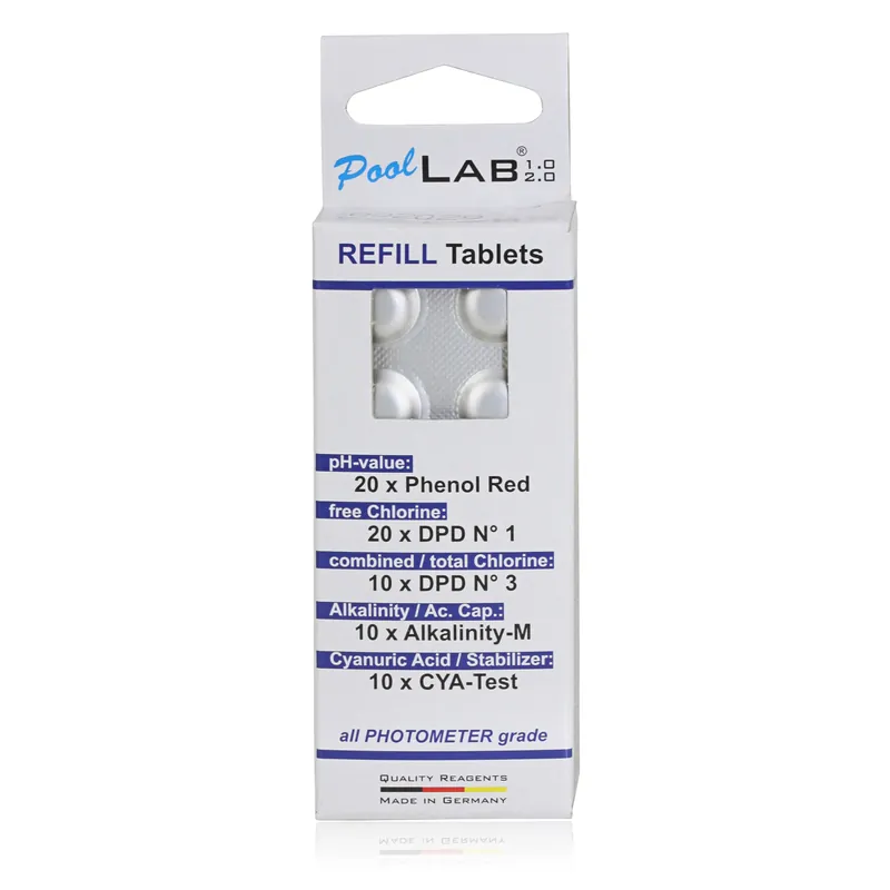 Top-Angebot Nachfülltabletten für elektronischer Poolwassertester PoolLab 9 in 1
