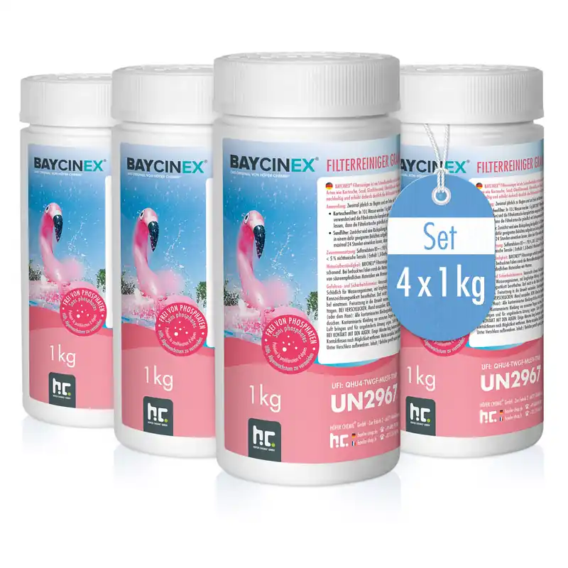 1 kg BAYCINEX® Filterreiniger Granulat Neuheit