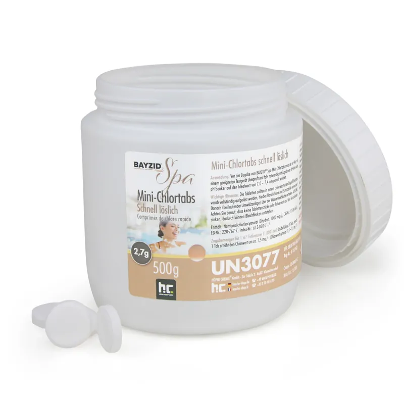 500 g BAYZID® SPA Mini - Chlortabs 2,7 g schnell löslich Sichere Zahlung