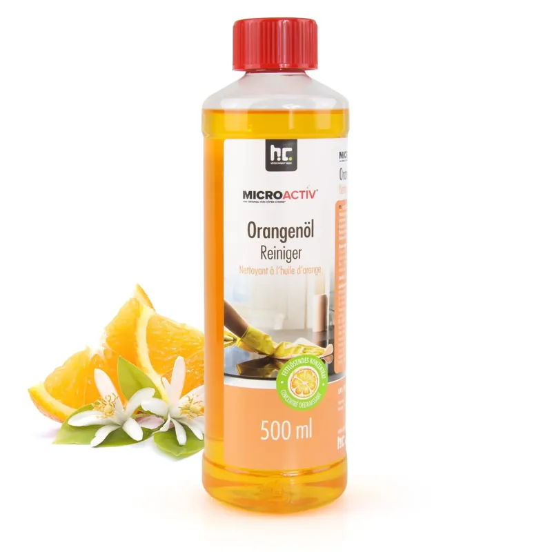 500 ml Microactiv® Orangenöl Reiniger Konzentrat in Flasche Sichere Zahlung