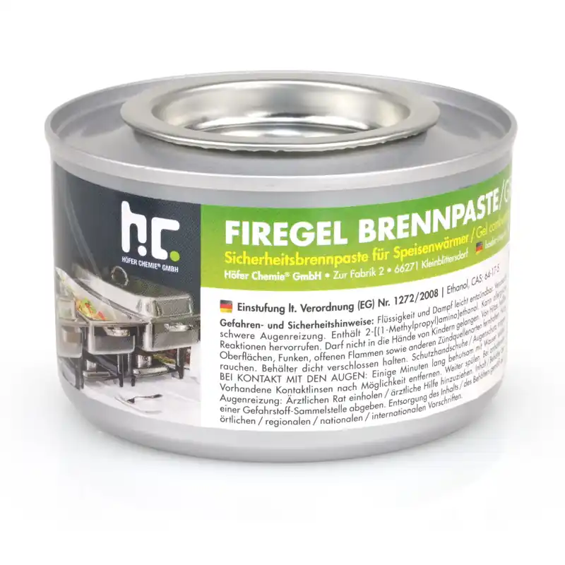 200 g FLAMBIOL® Brennpaste zum Warmhalten von Speisen Preisknaller